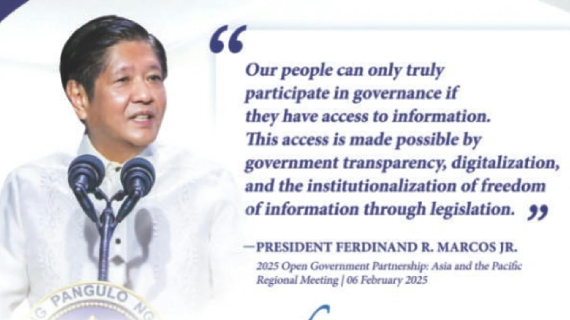 Access to Information is Cornerstone of Citizen Participation